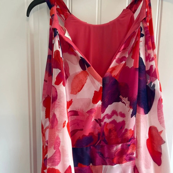 Eliza J. Pink Floral Maxi Dress - Picture 7 of 8